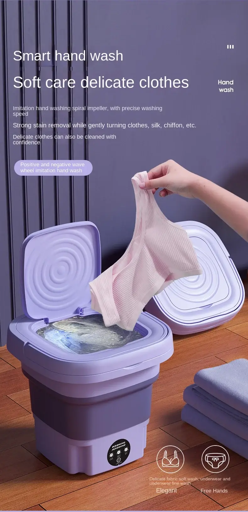 Portable Mini Washing Machine - Image 8