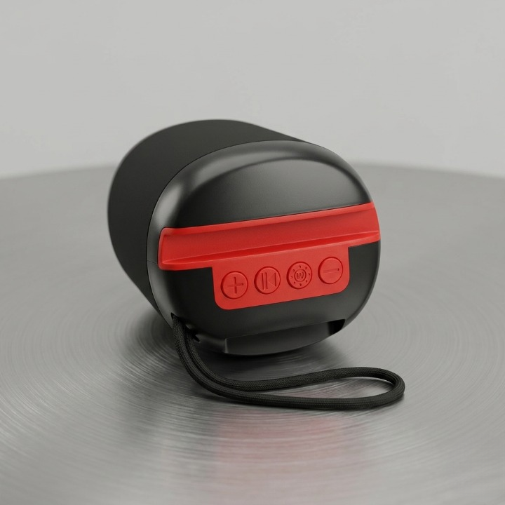 AC73 Portable Wireless Speaker – Compact Bluetooth Party Speaker with RGB Lights and FM Radio