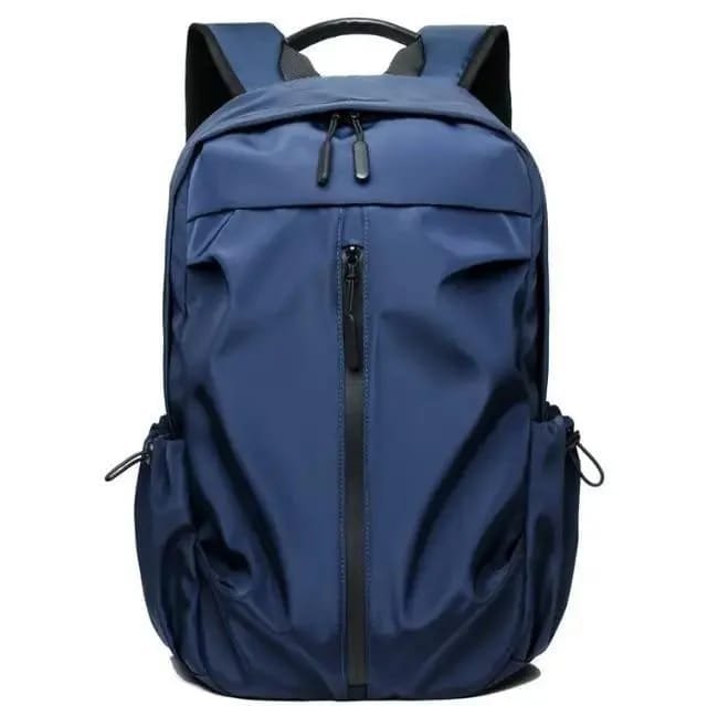 Premium Waterproof Nylon Casual Backpack – Minimalist Unisex Travel & School Shoulder Bag - Image 4