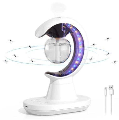 Multifunctional Smart Electric 3 In 1 Mosquito Repellent Air Humidifier LED Lamp For Home And Office Use - Image 4