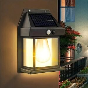 Solar Charge Motion Sensor Solar Waterproof Wall Lamp 888 Big Size