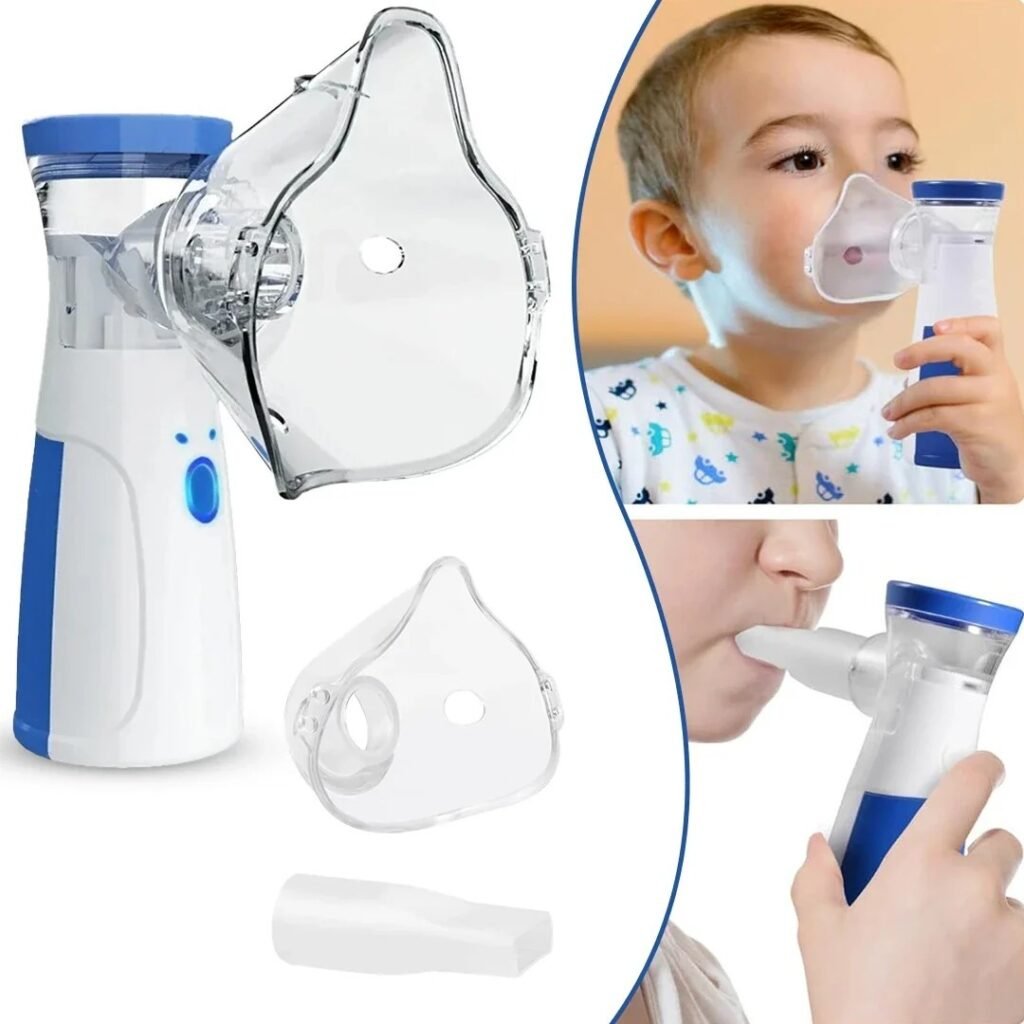 Portable Rechargeable Nebulizer | Asthma Inhaler Machine For Kids And Adults (0.5L)