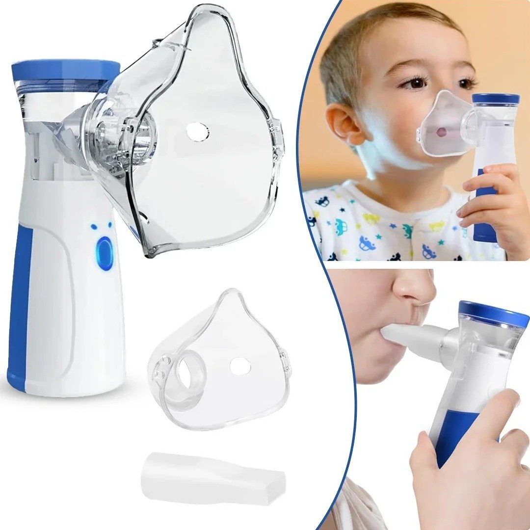 Portable Rechargeable Nebulizer | Asthma Inhaler Machine For Kids And Adults (0.5L)