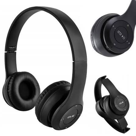 P47 Wireless High Quality Bluetooth Foldable Headset With Microphone FOR All cell phones and laptop - Image 2