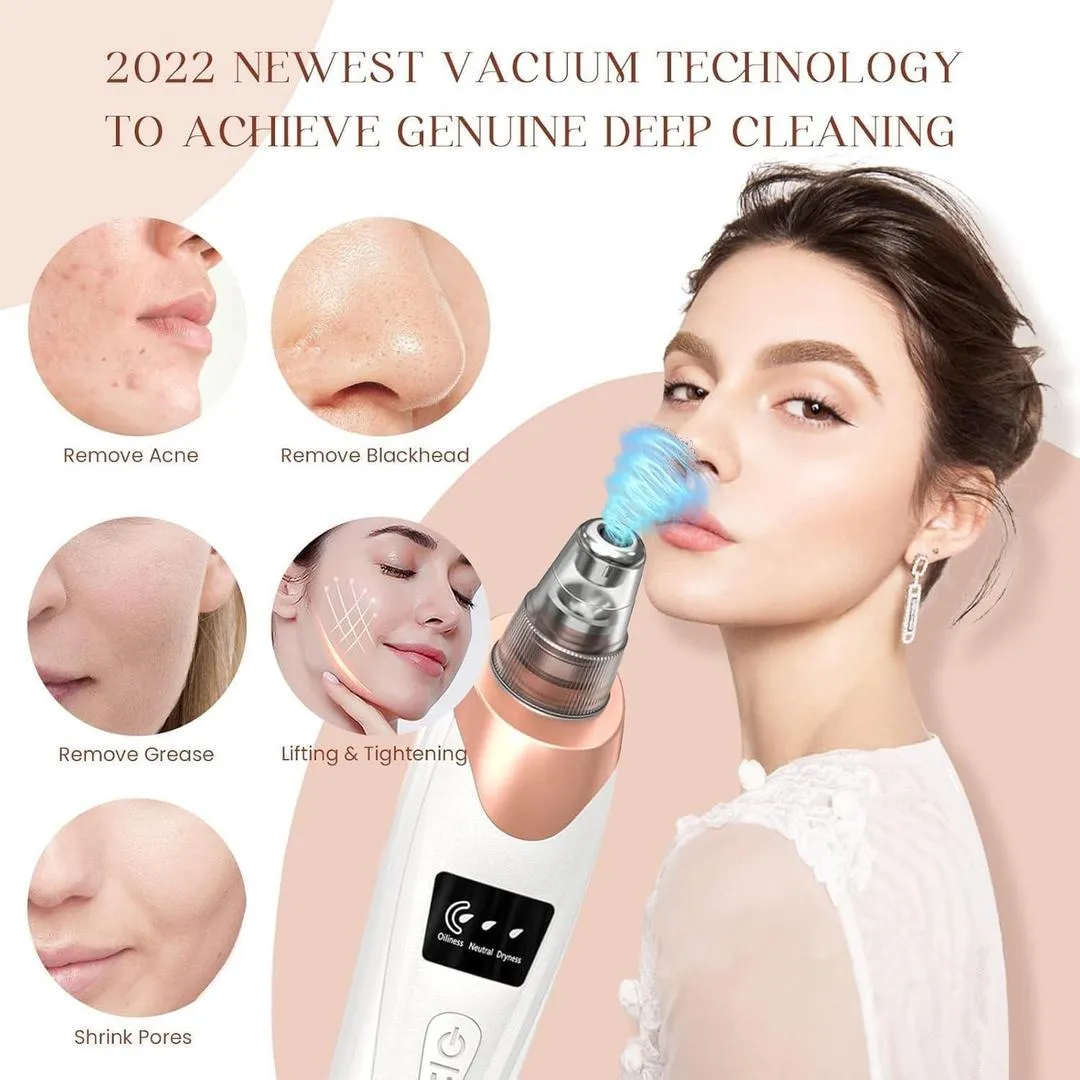 5-in-1 Electric Blackhead Remover USB Rechargeable - Image 6
